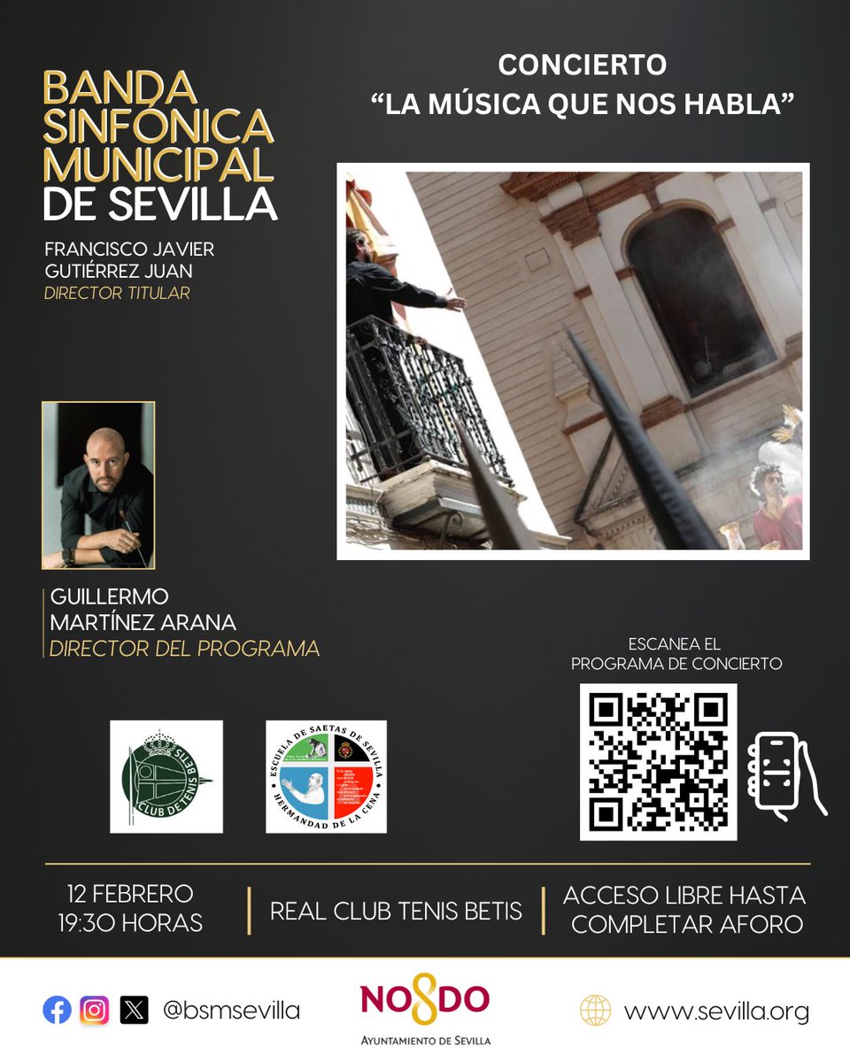 Banda Sinfónica Municipal de Sevilla tweet media