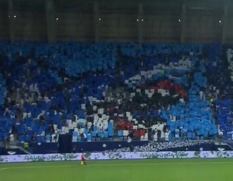 التيفو اللي ينتظر بنزيما