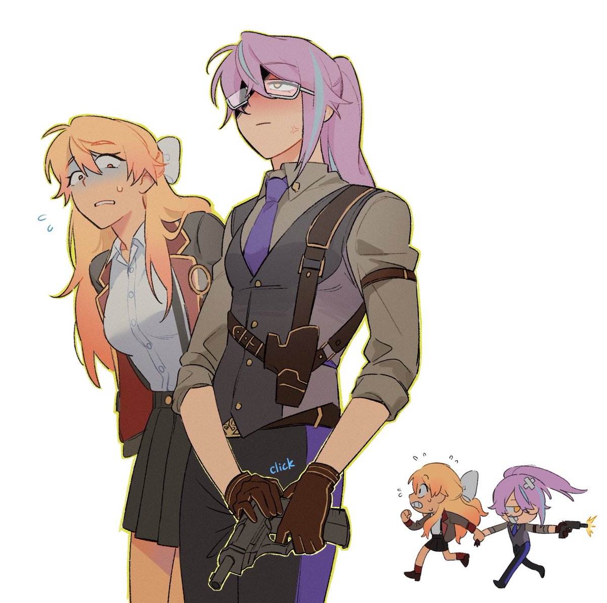 bloocheaz's tweet image. bringing back detective 🌟🎈 yuri