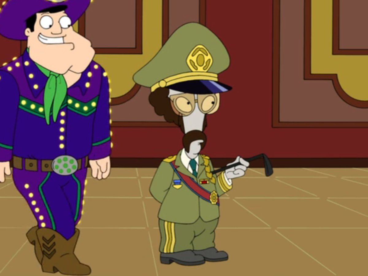 General Juanito Pequeño  from "Moon Over Isla Island" #AmericanDad
