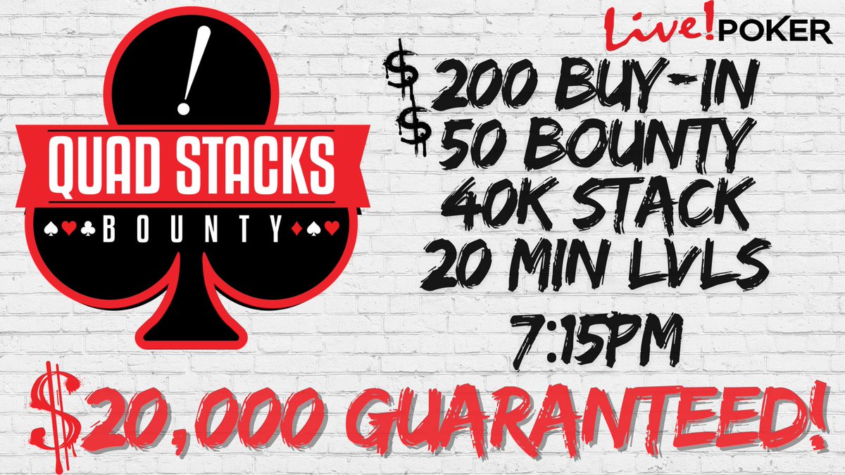 Live! Poker Room Maryland tweet media