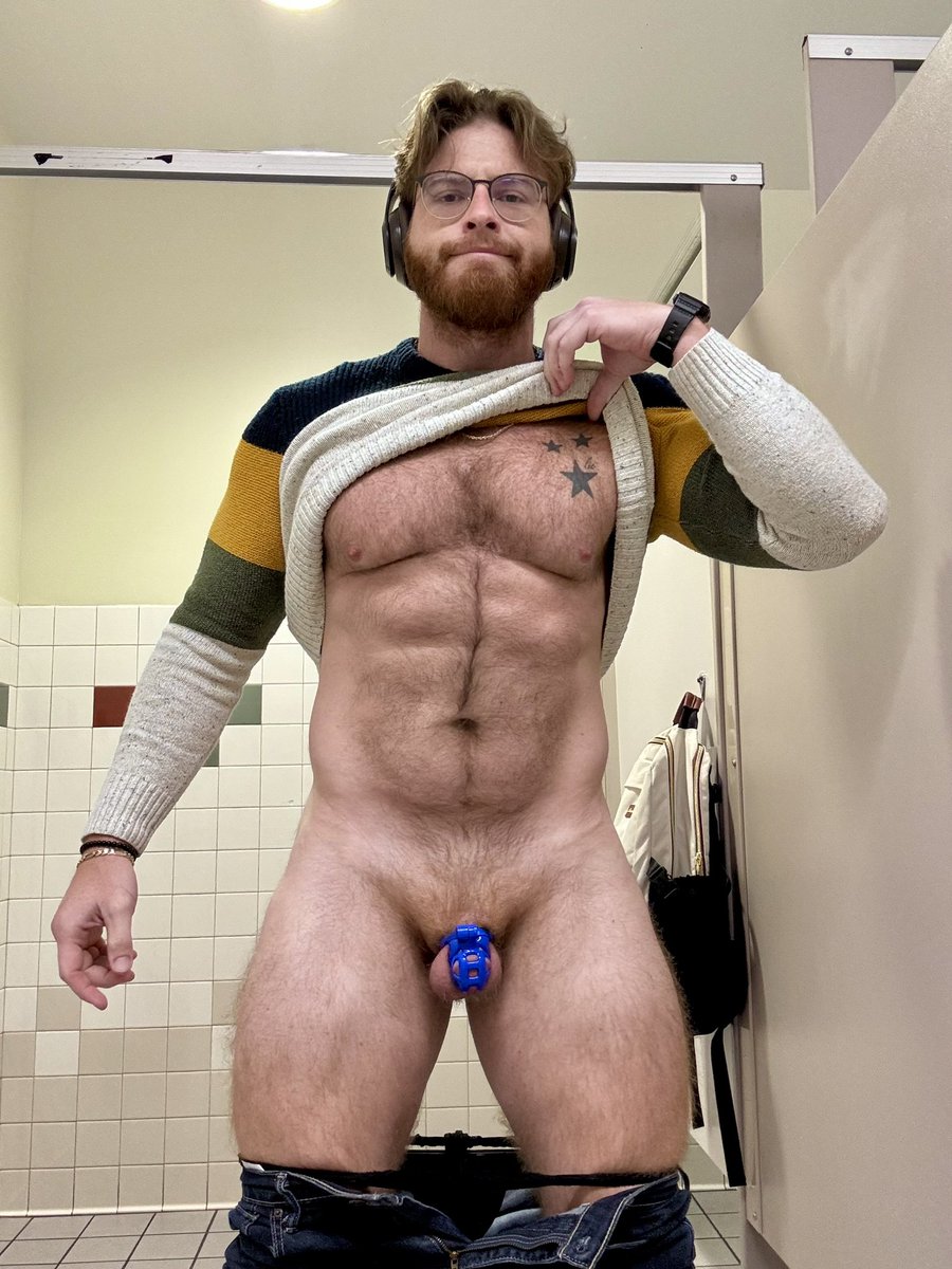 The contrast between looking like a big hairy man and being a tiny caged good girl is so hotttt to me.