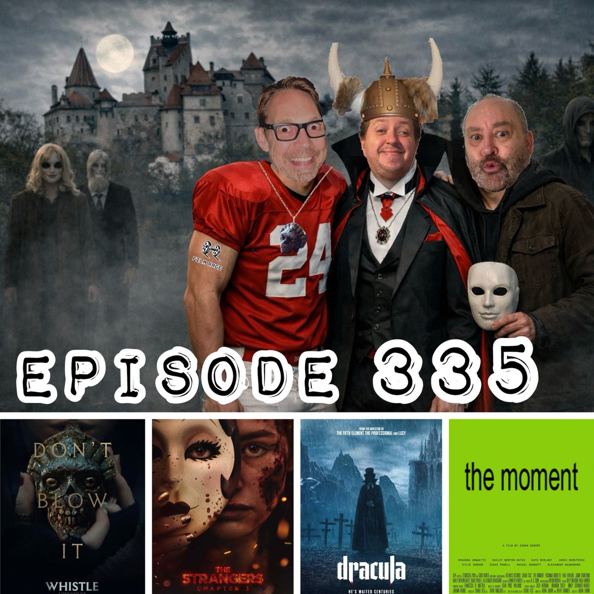 filmrageyyc's tweet photo. It’s up!!!
Happy Valentine’s Day!
We hope it doesn’t suck😉🧛♂️
Ep 335
In cinemas
#dracula
#Whistle
#StrangersChapter3
#TheMoment
#timehoppersthesilkroad
Tyler Perry’s Boo 2! A Madea Halloween
https://t.co/vz9pggxhww
https://t.co/a3J1AauzIV
@Podbreed
https://t.co/di2t6HXKl3 https://t.co/iuM80rW3m6