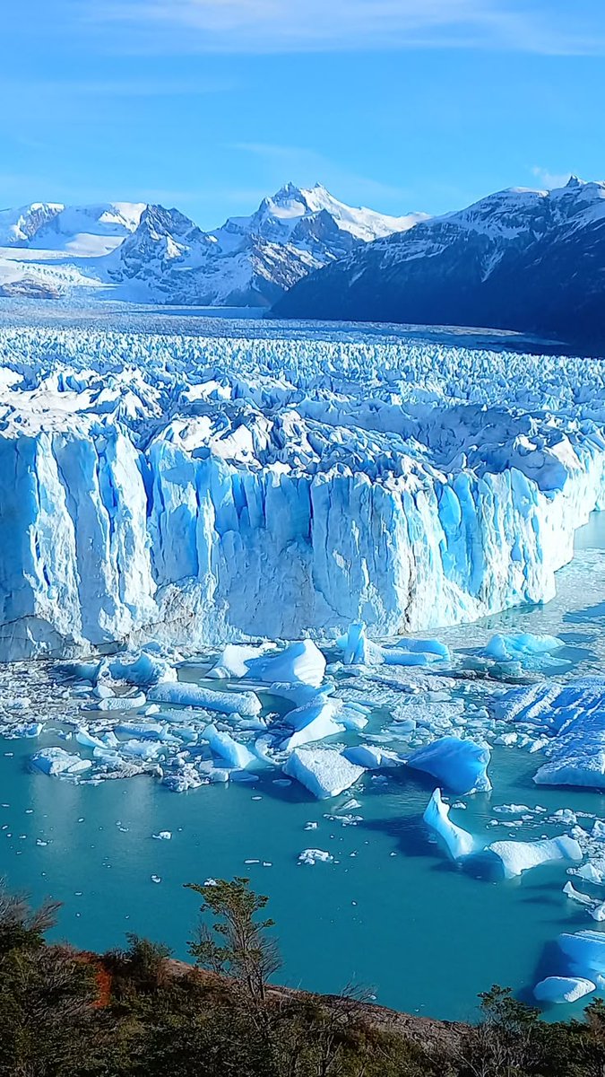 Majestuoso glaciar Perito Moreno, El Calafate 💙