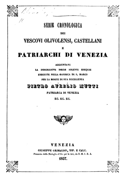 alberto_sanavia's tweet image. #20febbraio 1303, #Venezia: per trasferimento di Bartolomeo Querini, Ramperto #Polo diviene vescovo di Castello. Leggenda vuole (non confermata) che sia stato ucciso dal popolo nel 1311 “per la durezza con la quale esigeva il pagamento delle decime papali”