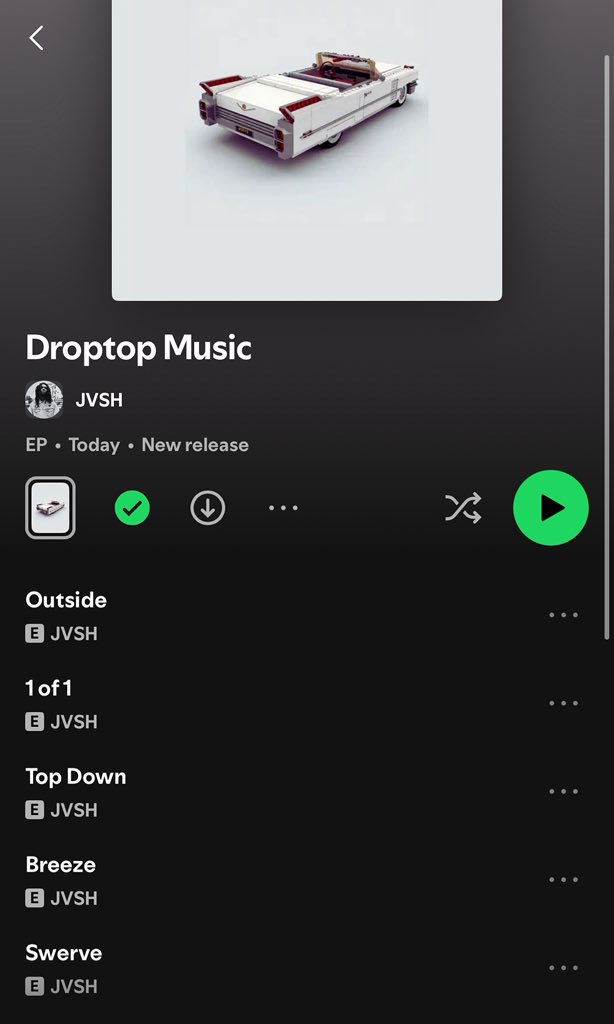 DROPTOP MUSIC (EP)

JVSH

🚨 OUT NOW 🚨
