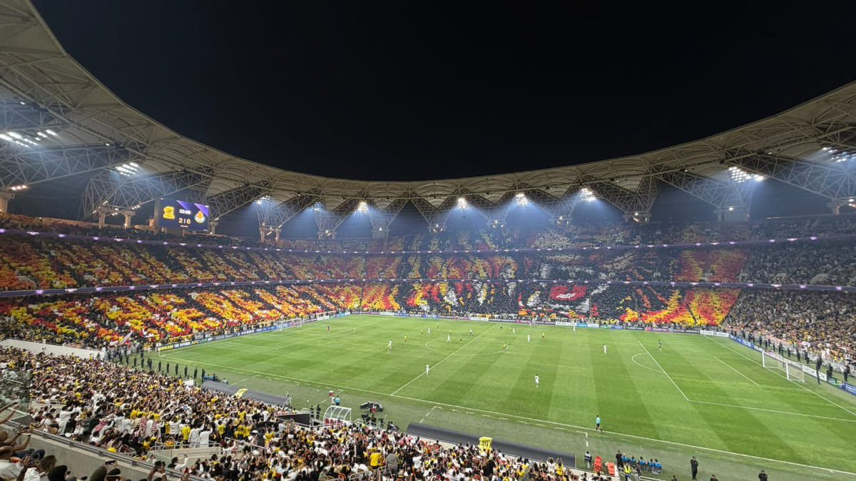 _waheed20's tweet photo. هذا المدرج في مركز غير جيد في اسيا 
هذا المدرج لاينافس على الدوري
هذا المدرج لم يتم دعم فريقه مثل الاخرين  
هذا المدرج تعرض للظلم داخل وخارج الملعب

ولكن يبقى هذا المدرج 
هو المسوق الاول للدوري السعودي 💛 https://t.co/UTEJMy28pH