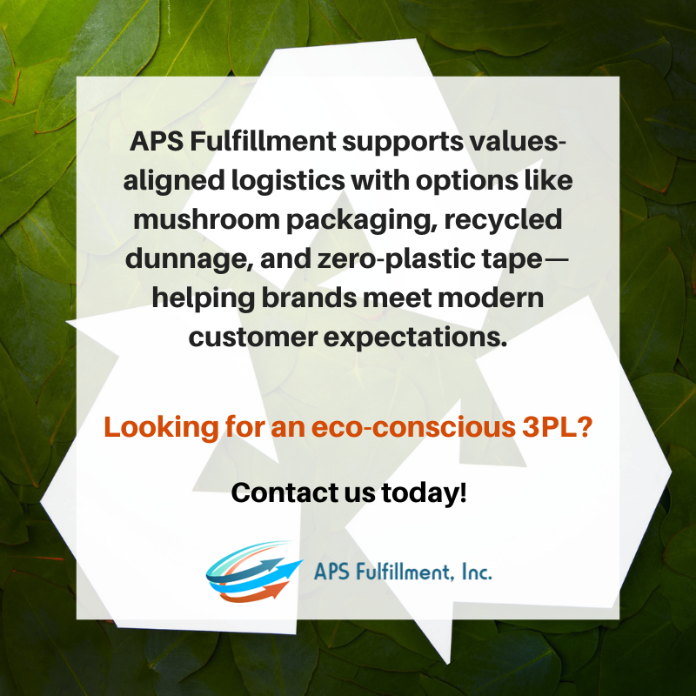 apsfulfillment's tweet image. APS Fulfillment knows that eco-conscious buyers notice the details. 🌱#SustainableFulfillment #APSFulfillment #EcoFriendlyPackaging