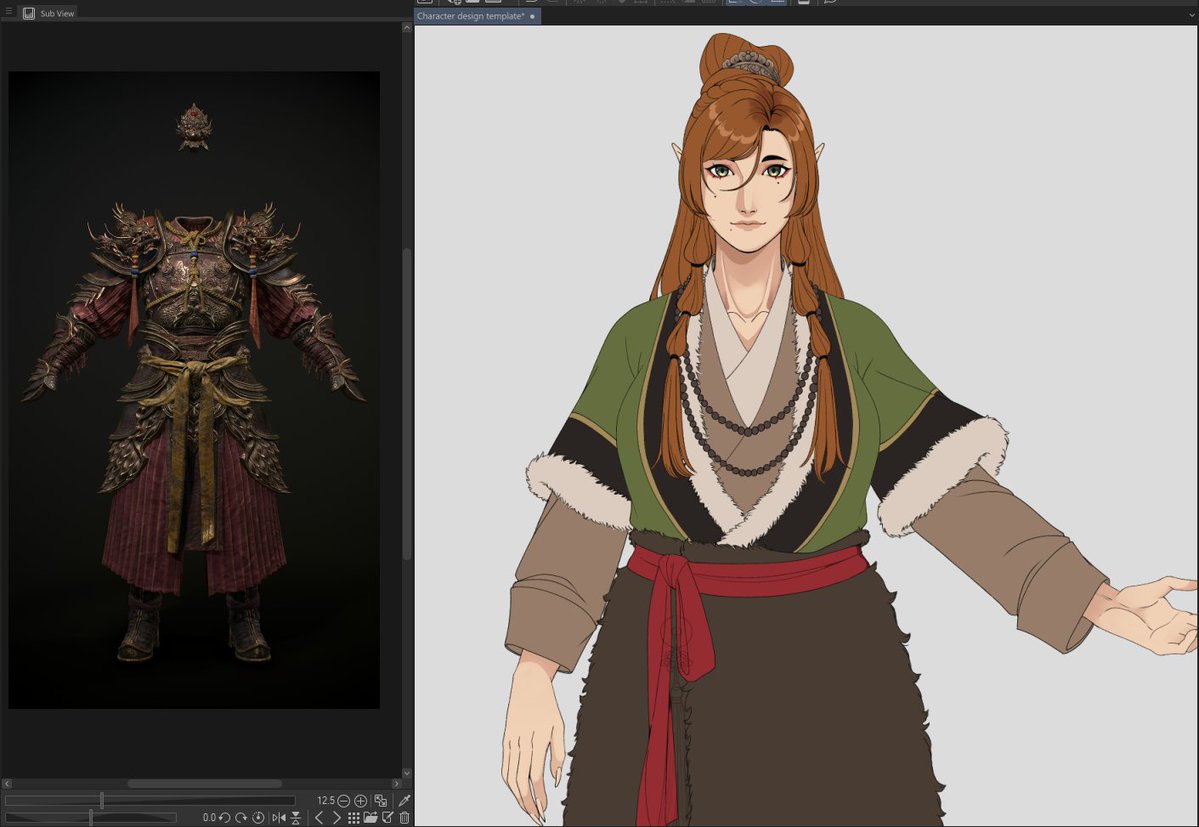 Karo is in her learning art arc tweet media