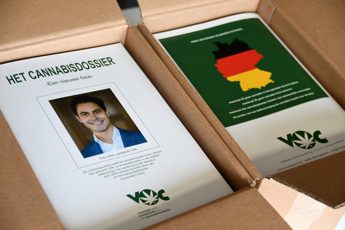 'Voor het eerst in de geschiedenis hebben we een minister-president van de partij die zich zo’n beetje sinds haar oprichting inzet voor legalisering van cannabis: D66. Hij kan, nee, hij móet de minister-president worden die cannabis eindelijk legaliseert.' cnnbs.nl/column-nieuwe-…