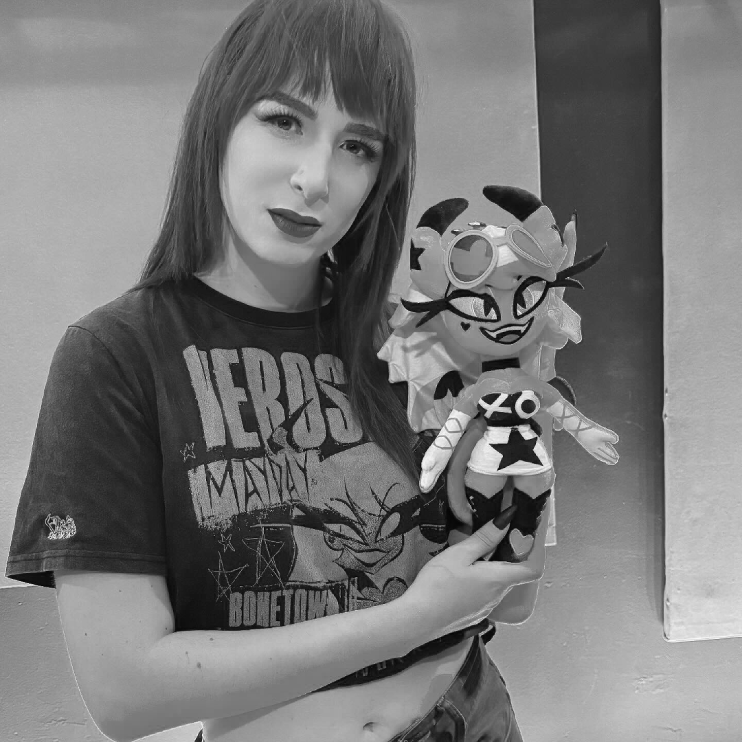 day  29  ━  verosika’s  plush  is  so  cute!
﹏﹏﹏﹏﹏﹏﹏﹏﹏﹏﹏﹏﹏﹏﹏﹏

𝚃𝙰𝙶𝚂 ︙  #morganaignisoftheday  #morganaignis