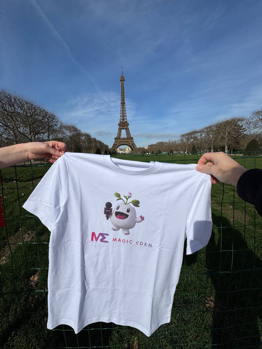 We took Emmy to Paris  🇫🇷🗼

And we’re going  to find out how much Parisians know about Magic Eden &amp; NFTs 🪄

🎥 Video coming soon 🤩