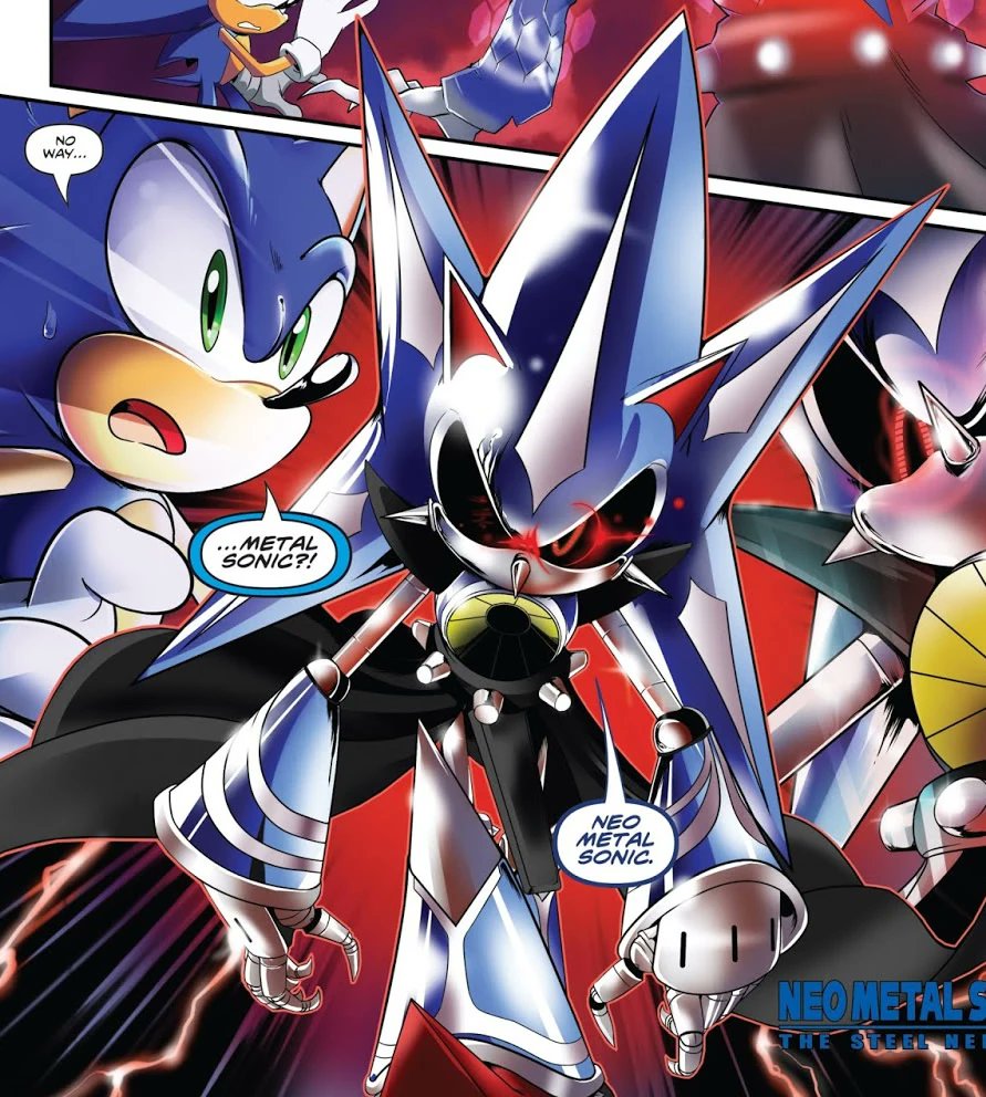 SonicLorepost's tweet image. Unless it's an OC, these are the only shapeshifting characters in the canon
The most suspected one is definitely Mimic