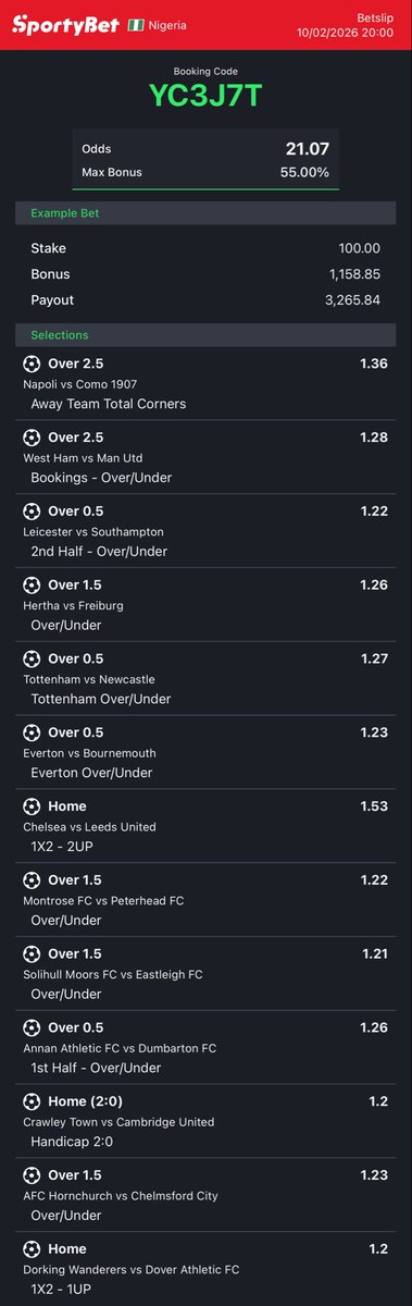 FoluboiNg's tweet photo. Stake ur last card and boom 

I be God of 20odds https://t.co/BlkYKhwE7g