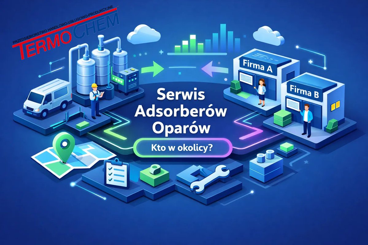 Termochem's tweet image. Potrzebujesz profesjonalnego serwisu adsorberów oparów? 🛠️ W #Termochem stawiamy na jakość i mobilność! 💨
​Niezależnie od lokalizacji, nasi eksperci zapewnią pełne tech-wsparcie dla Twojej firmy. Jesteśmy blisko, byś Ty mógł spać spokojnie 🤝 Działamy na terenie całego kraju 🇵🇱