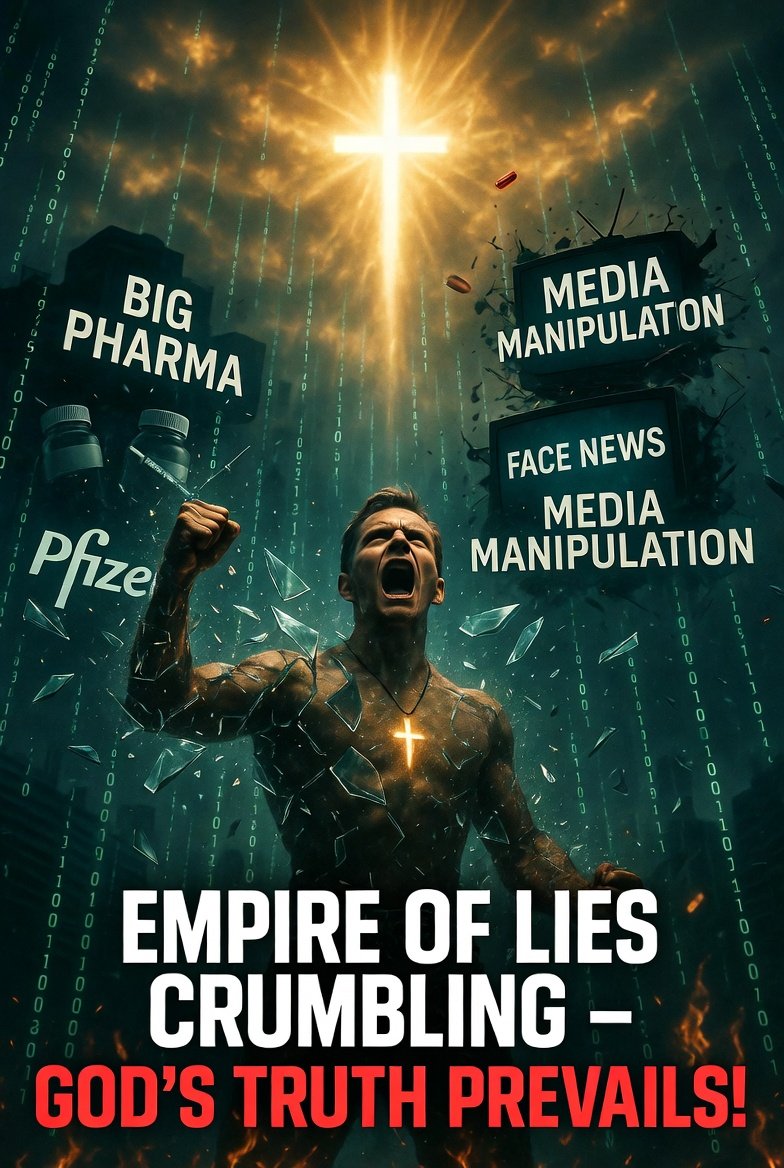 robrene's tweet photo. @Cobratate Spot on, @Cobratate! As a cancer survivor battling with unshakeable faith, I've pierced the empire of lies—Big Pharma deceptions, media manipulation. God's truth prevails! Keep sounding the alarm, brother. 🙏🔥 #EmpireOfLies #MatrixEscape #FaithWarrior #CancerJourney https://t.co/zVLVZVgzuW