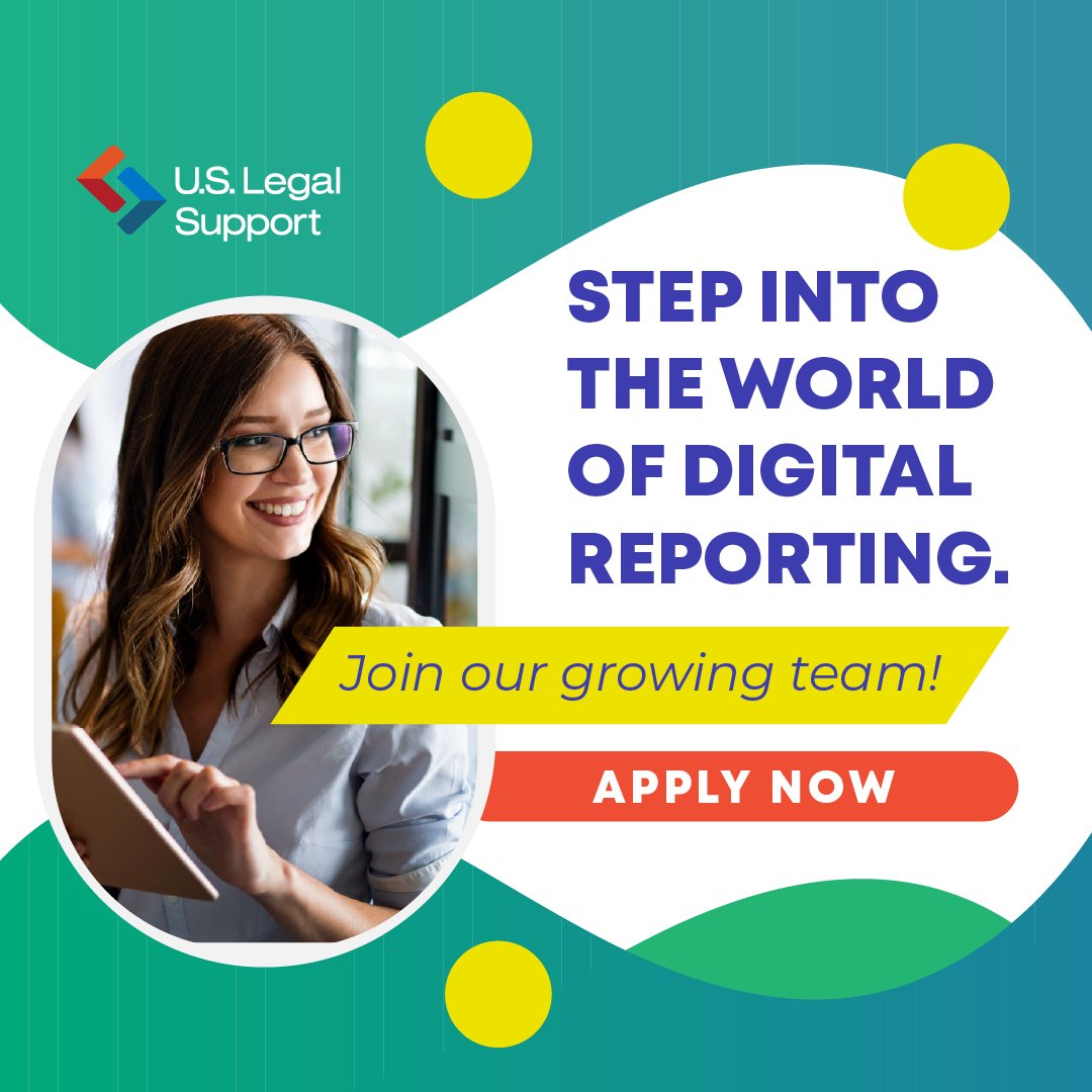 Join our team as a Digital Reporter. Enjoy flexibility, state-of-the-art tech, continuing education courses, a full benefits package, and more. 

➡️ Apply today: hubs.ly/Q040bzXZ0