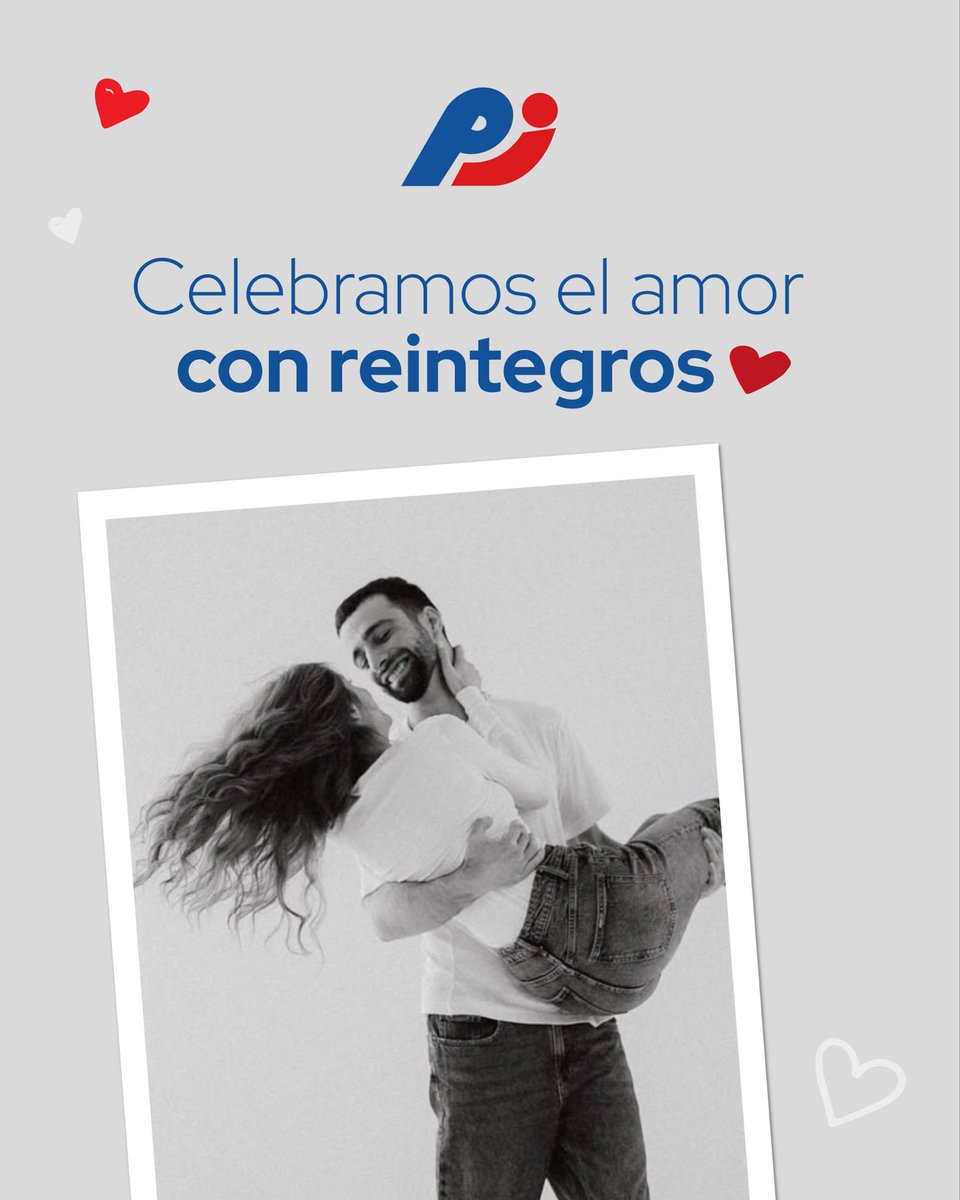 FinancieraPJ's tweet photo. Celebramos el amor con reintegros en las mejores tiendas del país! Solicitá tu TC PJ en https://t.co/CxkOQ1ny3y! 💘 https://t.co/OzxUFt5w4x