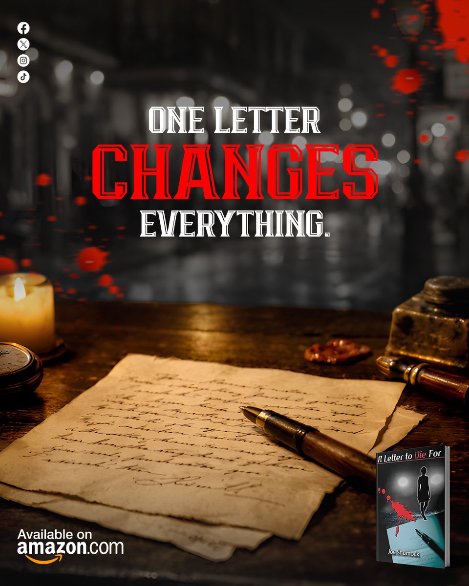 ShumockJoe's tweet photo. A letter written by Cary’s birth mother leads her to New Orleans to learn the truth about her past, but what starts as a simple search soon becomes dangerous as hidden secrets and unanswered questions.

See where it leads.
https://t.co/BAz9fSKGlG

#aletterodiefor #suspecthriller https://t.co/5wCGEEVqIo