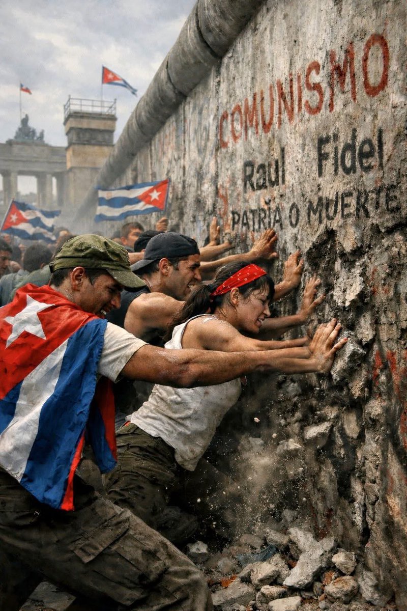 MayraDo57466678's tweet photo. Cuba 🇨🇺 
Ya falta menos, ayudemos todos a tumbar ese muro tiránico que oprime a todo el pueblo de Cuba.
Los cubanos no quieren más migajas, que solo son como curitas para un cancer que los está matando lentamente. Los cubanos quieren que extirpen a ese régimen asesino. https://t.co/GyKOaJBDhZ