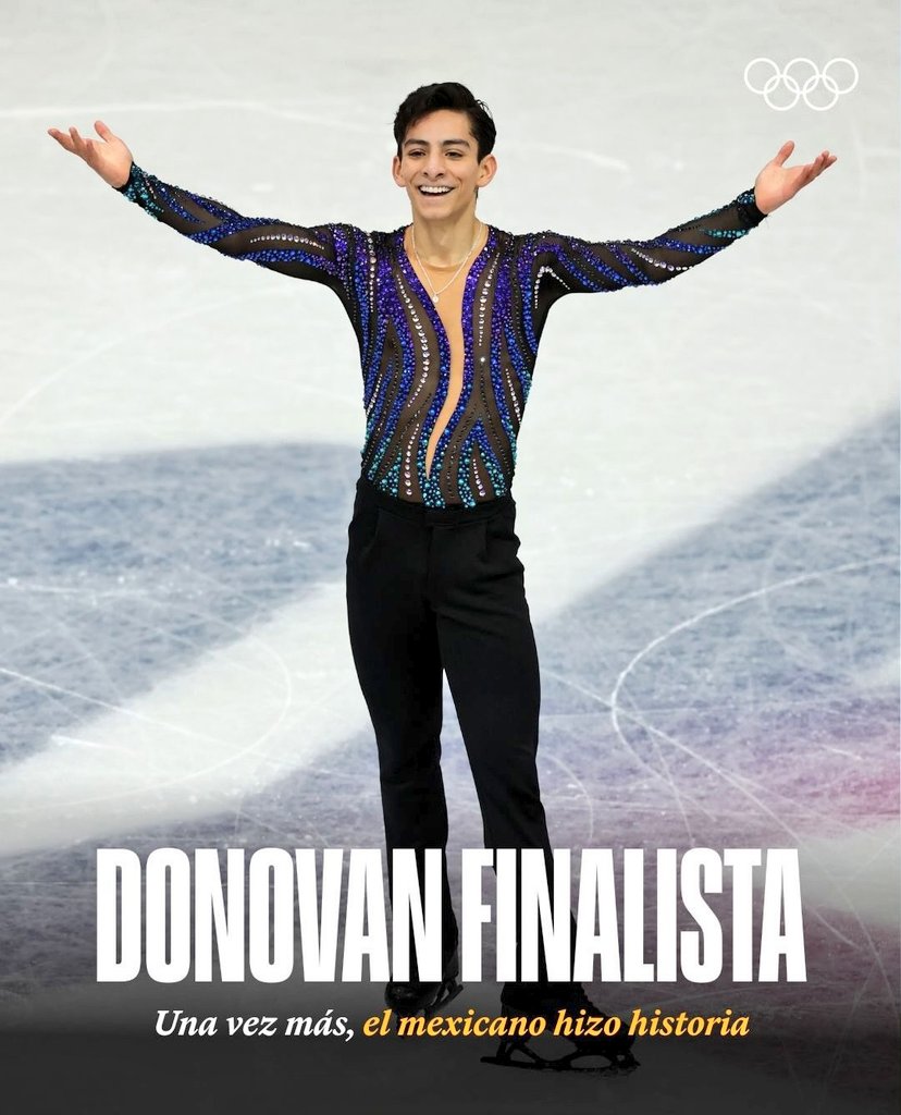 "Los sueños se hacen realidad" <a href="/DonovanDCarr/">Donovan Carrillo</a> 
Sin duda querido Donovan, y tu con gallardia, carisma y estilo al patinar ya #HicisteHistoriaParaMéxico  🇲🇽✨
#JuegosOlímpicos #MilanoCortina2026