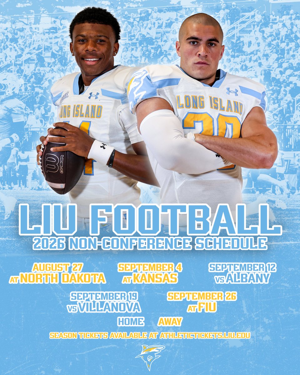 LIU Football tweet media