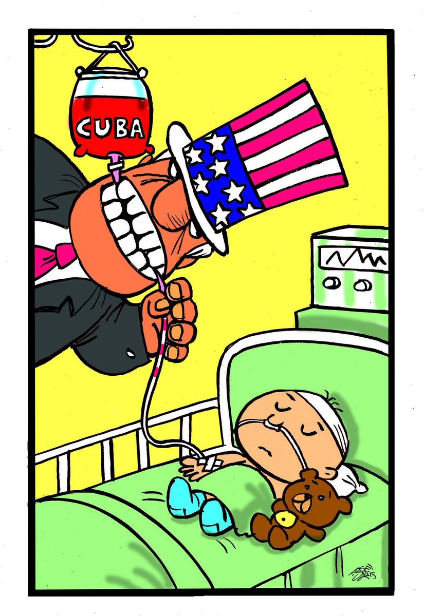 Let Cuba Live! Stop the blockade!
#Cuba #CDRCuba #UnblockCuba #LetCubaLive