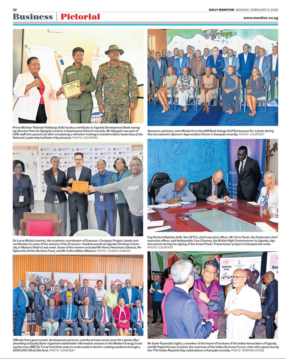 rajesh080275's tweet photo. DAILY MONITOR | MONDAY, FEBRUARY 9, 2026 - Page Number 32 https://t.co/FG6WD5WIBp