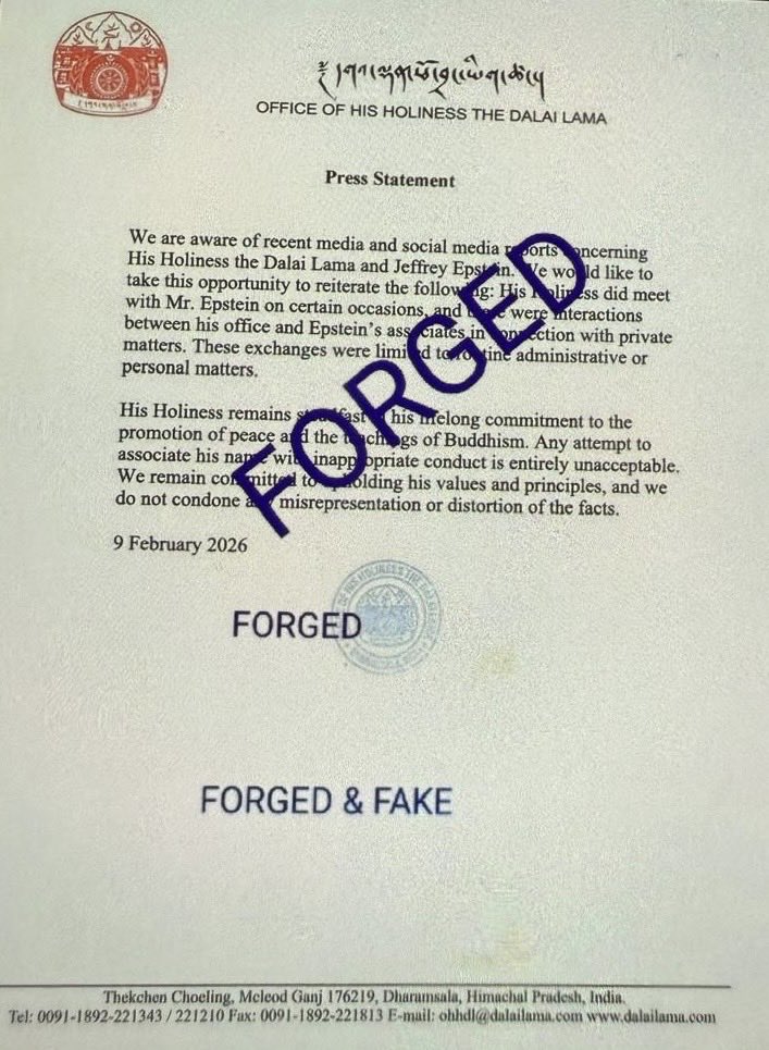 Sikyong Penpa Tsering tweet media