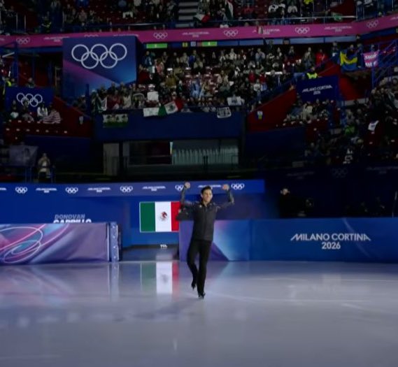 “Este mensaje es para Mexico.. los sueños se hacen realidad!” Eres grande <a href="/DonovanDCarr/">Donovan Carrillo</a> #JuegosOlimpicos2026 #JuegosOlímpicosInvernales 🇲🇽