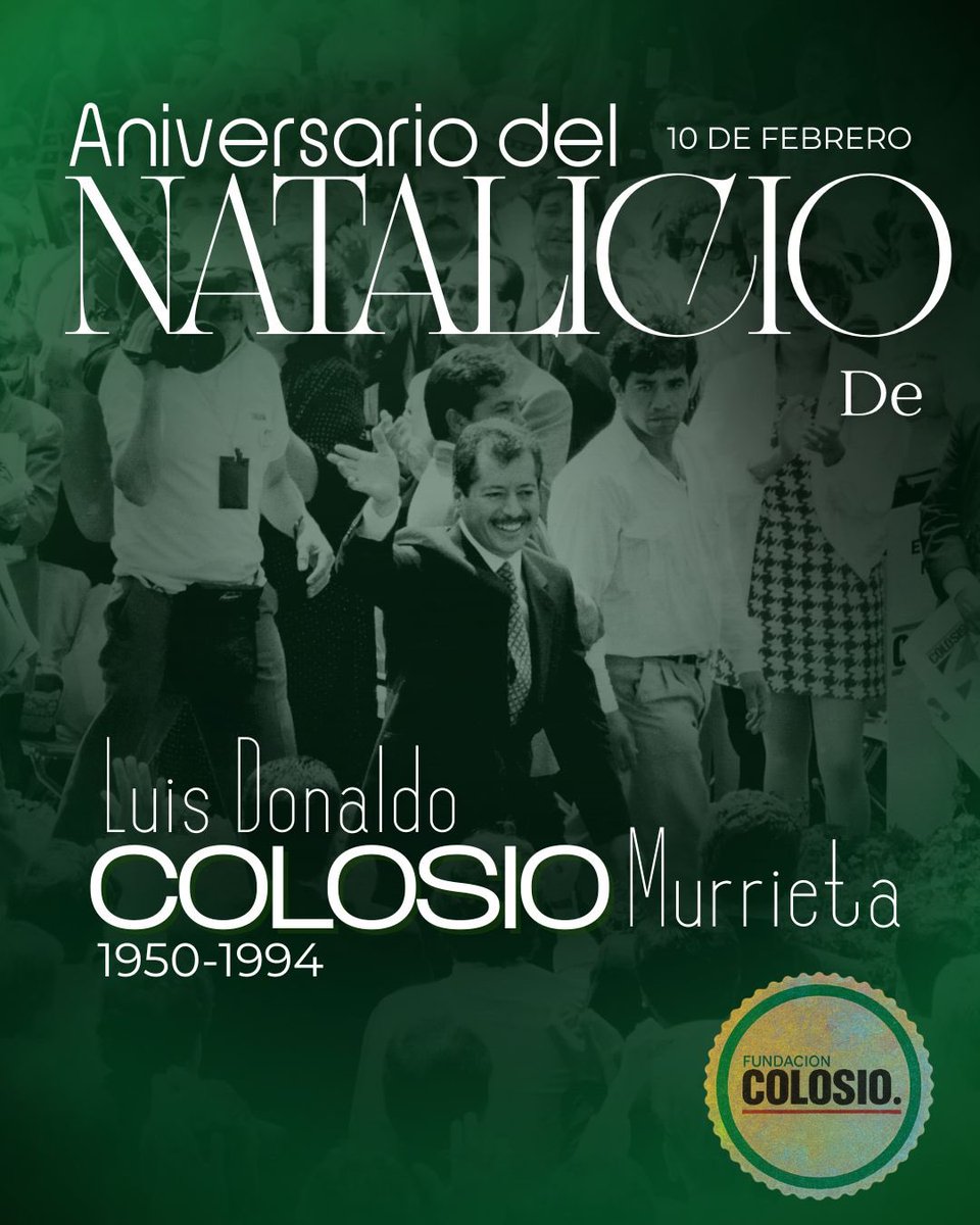 Fundación Colosio tweet media