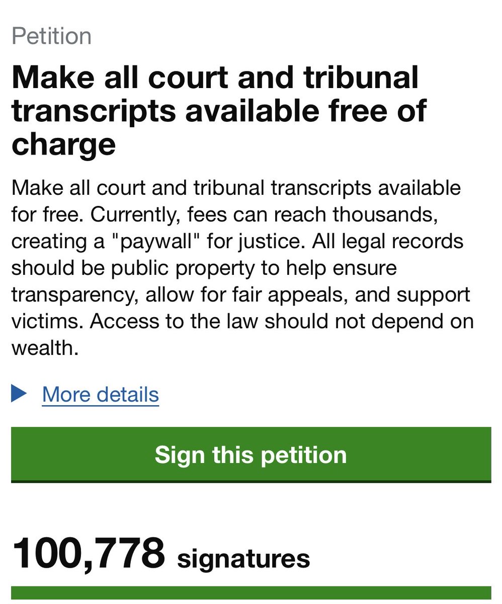 Great work, everyone. 100k hit before dinner.

Now we can take the fight to Parliament.

Appreciate your support as always.