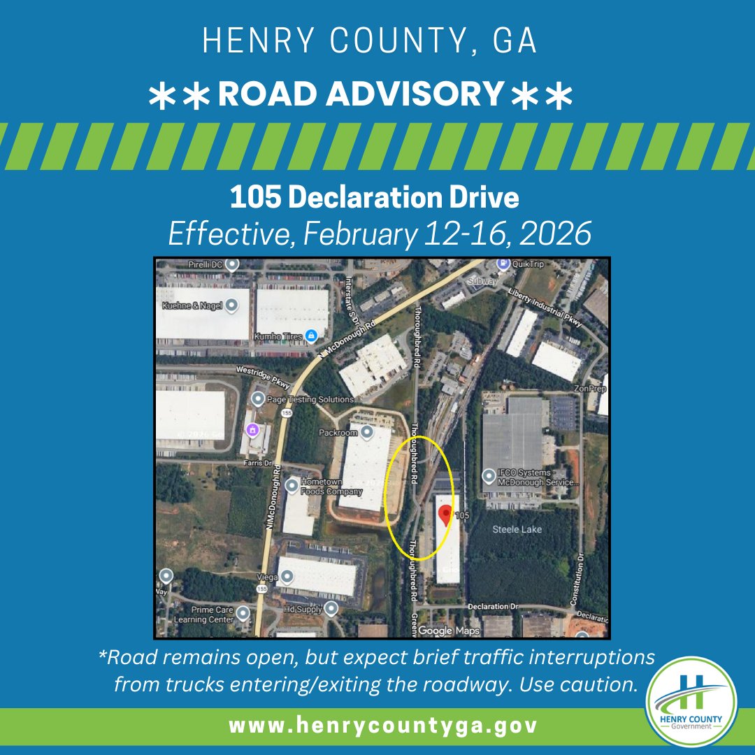 Henry County tweet media