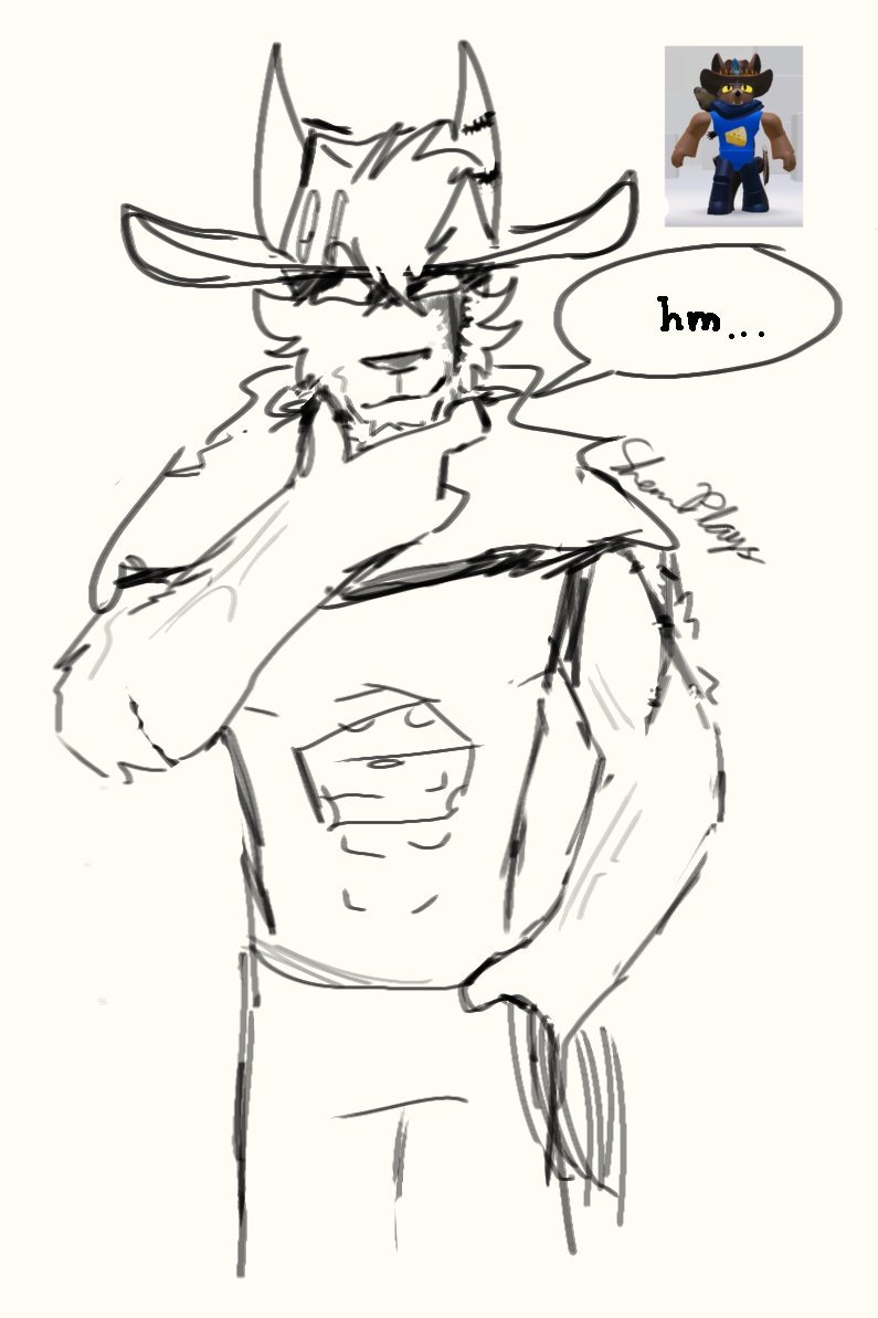 ShemPlays's tweet photo. "I assume that..." #furry #furryart #roblox https://t.co/7YEViwUEL7