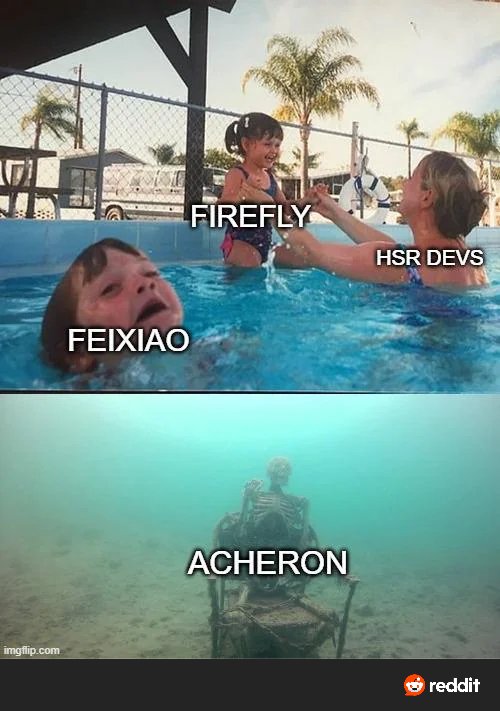 Ohh man..my Archeron is Died Ages Ago 🫡👀 
#HonkaiStarRail