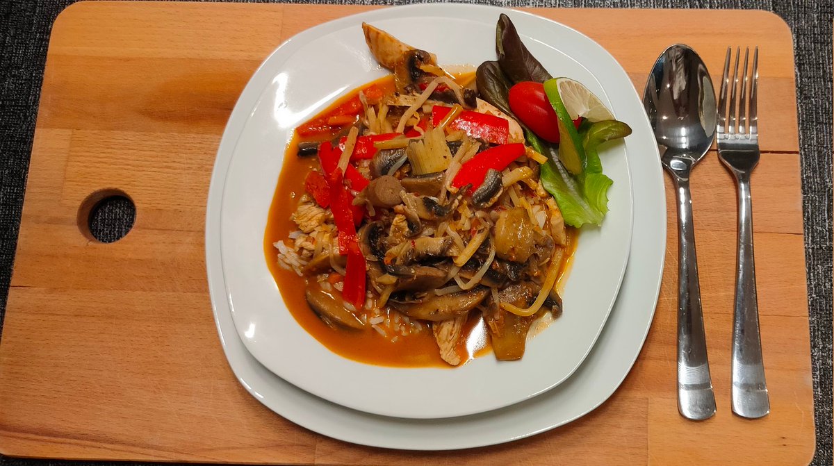 So guten Appetit. Ich lasse es mir mal schmecken 😜. 

Euch allen einen schönen Abend 👋🏻