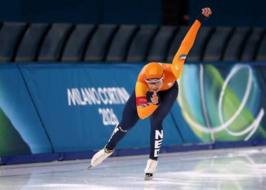 sandropacheco71's tweet image. #Dutch🇳🇱#Speedskater #JuttaLeerdam claimed her first #GoldMedal in an #OlympicRecordTime time in the #Womens1000Meters  at the #MilanCortinaGames on Monday February 9, 2026. #MakingHistory #MilanoCortinaOlympics2026
