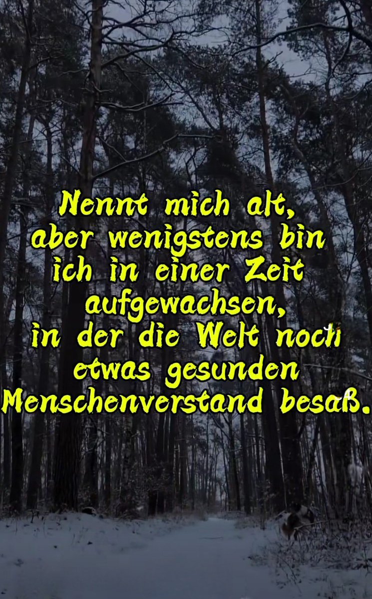 Ich hatte viel Glück im Leben 🤗