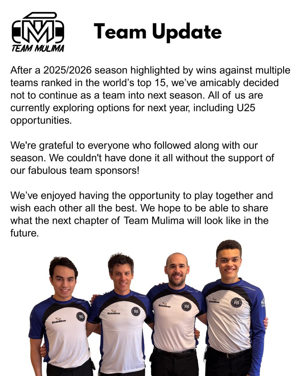 Team Mulima tweet media