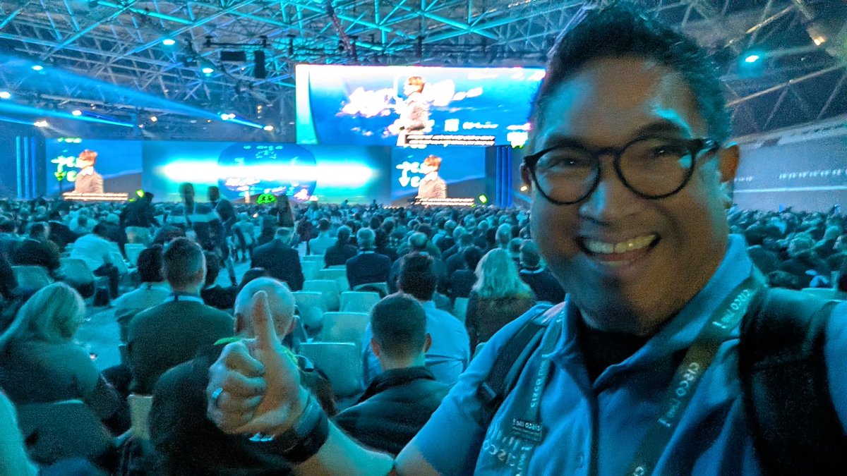 jimmyalignay's tweet photo. Exciting #CiscoLive Keynote as we launch into our new AI #Agentic Era 🚀  @CiscoLiveEMEA 
https://t.co/sYqKoLCXhG https://t.co/XhGAQBJShi