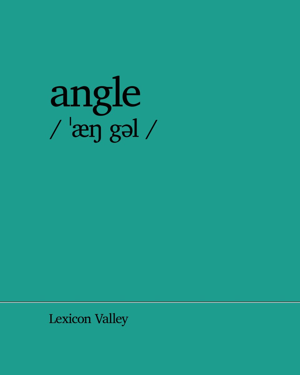 lexiconvalley's tweet photo. 290: Playing the Angles
From St. John the Apostle to Miller’s Crossing grifter Bernie Bernbaum—and from fishing to geometry—Mike Vuolo and Bob Garfield cast about for the origin of ‘angle.’
🎧Listen: https://t.co/6I7U5CSePP
#lexiconvalley #onlanguage #podcast #angle #angler https://t.co/NGRKxp39l1