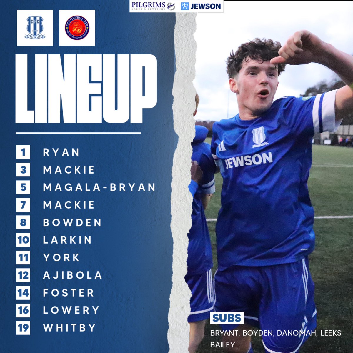 𝗦𝘁𝗮𝗿𝘁𝗶𝗻𝗴 𝗫𝗜 🗒️ 

A slightly rotated eleven to face <a href="/official_scrfc/">Sutton Common Rovers</a> into tonight’s Southern Combination Cup fixture! 🏆

UpTheSheers!