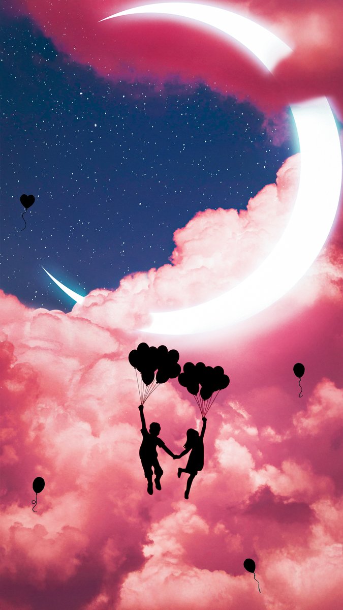 c1superstar's tweet photo. Ci sono amori che non hanno bisogno di radici, ma di coraggio.
Si tengono per mano, salgono piano sopra le paure, attraversano le nuvole rosa e si lasciano guidare dalla luce della luna.
#photoshop #SanValentino #ValentinesDay #ValentinesDay2026 https://t.co/5zMhZsxHaP