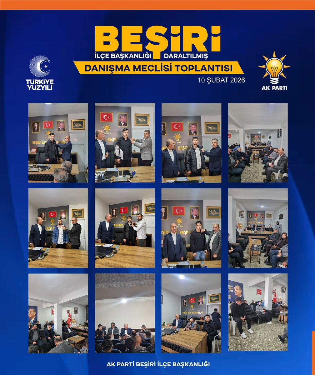 Belediye Toplantı Salonu’nda, kıymetli teşkilat mensuplarımızın yoğun katılımıyla İlçe Danışma Meclisi toplantımızı gerçekleştirdik.

Teşkilatımızın birlik ve beraberlik ruhu içerisinde, ilçemizin sorunlarını ve çözüm önerilerini istişare ettiğimiz toplantımız hayırlı olsun…