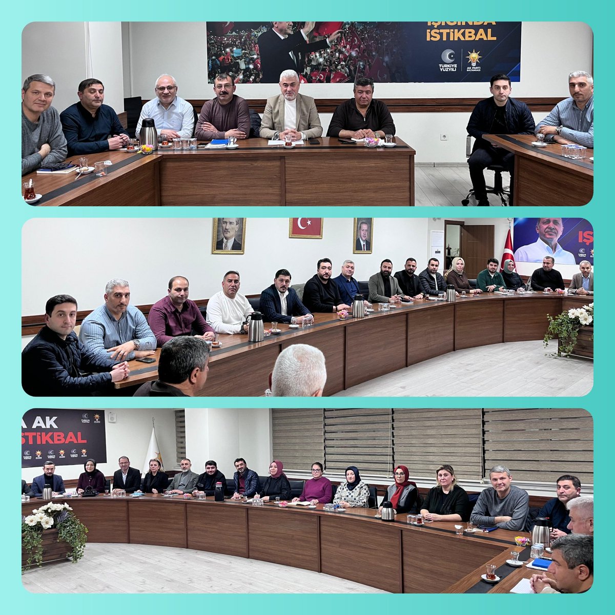 Haftalık İlçe Yürütme Kurulu ve Yönetim Kurulu toplantımızı, İl Koordinatörümüz Sn. Ahmet Keserci’nin katılımıyla gerçekleştirdik.

Toplantımızda; Ramazan ayı boyunca yürüteceğimiz çalışmalar, saha programlarımız ve hazırlık süreçlerine dair kapsamlı değerlendirmelerde bulunduk.