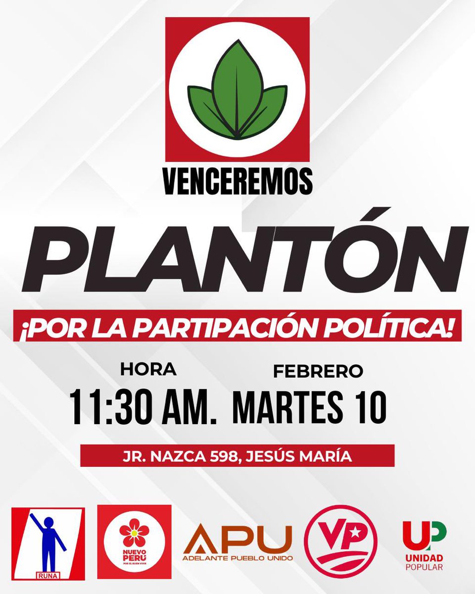 Adelante Pueblo Unido tweet media