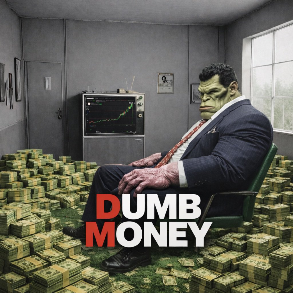 Feels waiting out the weak hands so we can resume mission Dumb Money. $DM