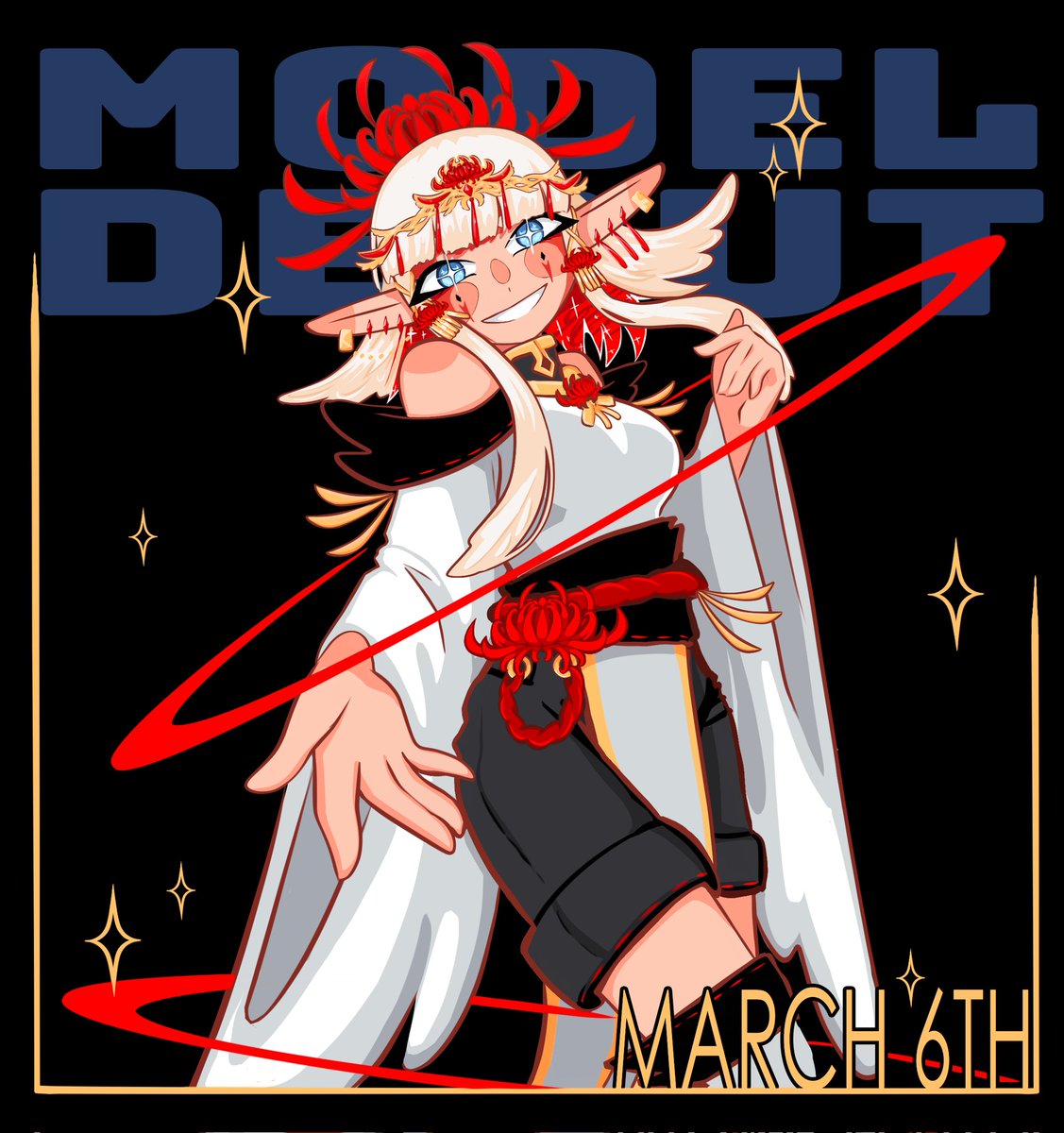 Mark your calendars! New Model Debut on March 6th✨
#Vtuber #debut