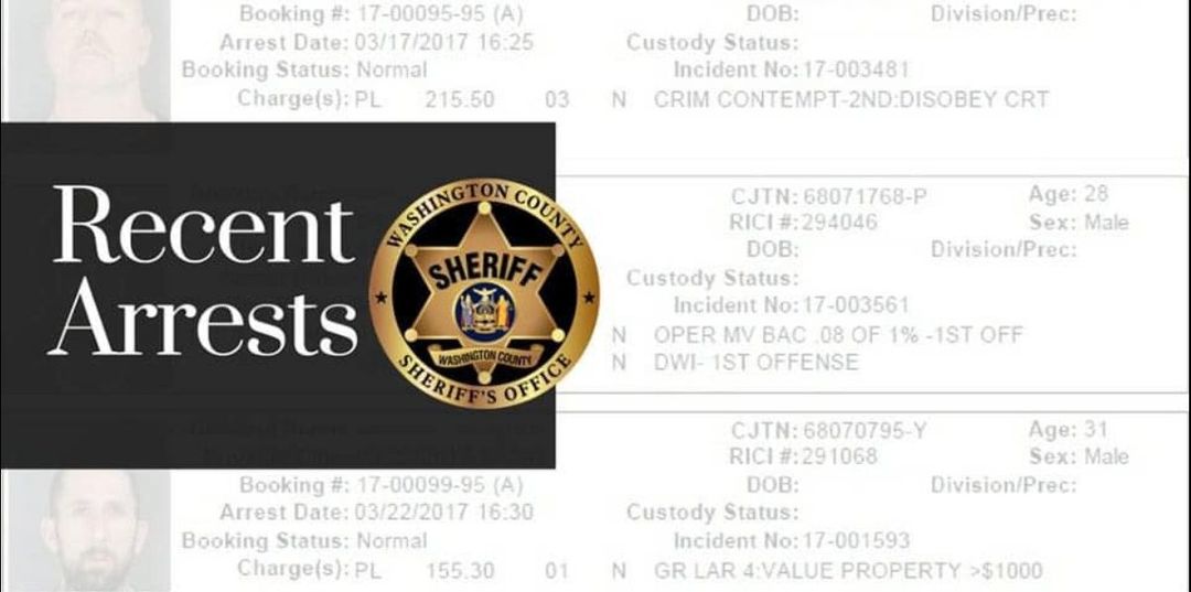 A look at our recent arrests (at the link) bit.ly/3OGxqjq