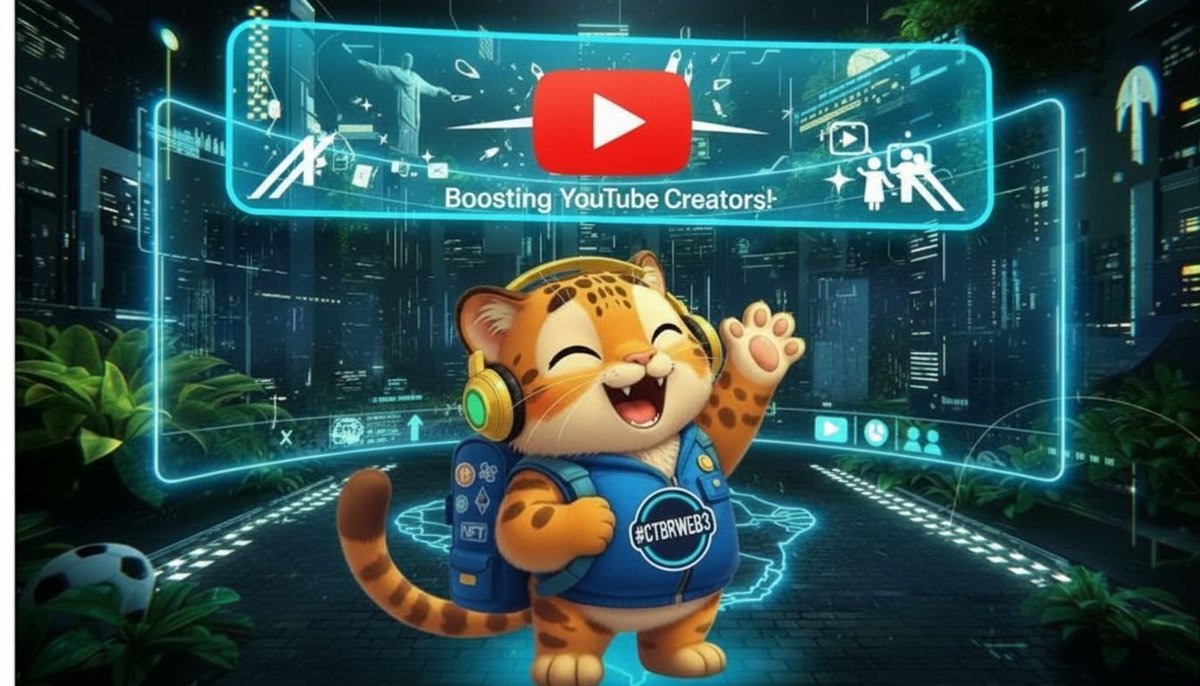 🚨 ATUALIZAÇÃO:

A CTBR está crescendo e chegou o momento de expandir além do X.

Agora também vamos apoiar e impulsionar criadores de conteúdo de outras plataformas, com a abertura oficial da categoria para criadores no YouTube 🎥🔥
Vem!!!!  discord.gg/anvmpwRQ
#ctbrweb3
